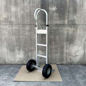 <span class=keywords><strong>P</strong></span> pegangan truk tangan aluminium dengan roda karet untuk alat transportasi dan penggunaan industri - Product Image 4