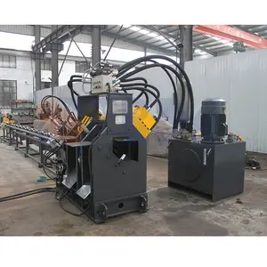 Raintech High Speed CNC Flat Steel Bar Punching Marking and Shearing Machine Line