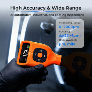 Medidor de Espesor de Revestimiento Industrial CTG1 de 0 a 2000um, Sonda Flexible, Pantalla LCD Integrada - Product Image 5