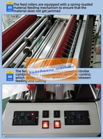 Machine de découpe de film PVC et hydrogel de haute précision avec support de matériaux pour découpe de rouleaux en feuilles