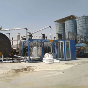 Planta modificadora de migas de caucho para producción de betún modificado con caucho Solución de asfalto sostenible - Product Image 1