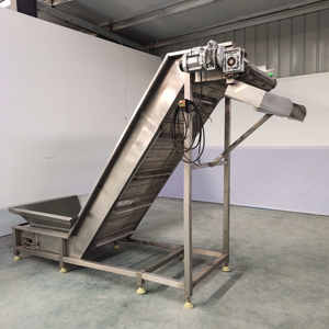 Food Grade Z Type Band Transportband Hellende Emmer Product Klimhefmachine Apparatuur - Product Image 3