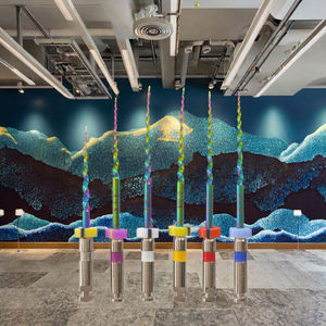 Fichiers dentaires endodontiques en or de la série Rainbow Creative Surgical, 6 pièces/paquet, X-Pro Large NITI Taper Rotary Machinery, certifiés CE, SX S1-F3 - Product Image 3