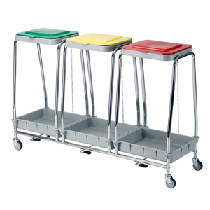 Carrello Porta Borse Triplo Cromato 580 Tr Utility Cart - Product Image 2