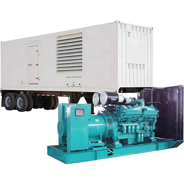 8kva 50kva 100kva 250kva 400kva 500kva générateur diesel ouvert/silencieux Cummins/Perkin/Volvo/Yuchai pour générateur maison