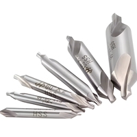 Forets de centrage HSS à 60 degrés, types A et B, 1/1.5/2/2.5/3/3.15/4/5/6. Boîte en plastique de 3 mm, acier, autres outils à main, perçage au carbure