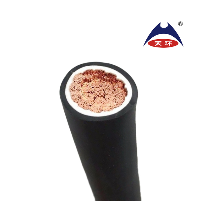 TIANHUAN YHF Anti-aging Electric Welding Machine Cable 16-95mm Pure Copper SE3 Rubber Insulation 300/500V