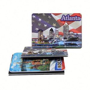 Custom Tourist Souvenir Uzbekistan Samarkand 3D Embossed Pop up Puffy Plastic PVC Promotional <b>Fridge</b> Magnet - Product Image 2