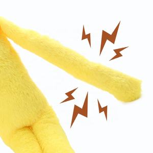 Wholesale Large Plush Yellow Duck Pink Pig Dog Chew Toy Durable Interactive Movement Funny <b>Squeaky</b> Sound Latest Pet Chew Toy - Product Image 4
