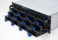 Boîtier de serveur rackable ATX 3U avec 16 baies hot-swap, boîtier PC industriel, 3 ventilateurs 12038, fenêtre latérale