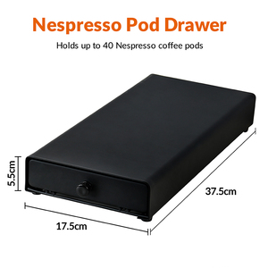 Organizador de <span class=keywords><strong>Cápsulas</strong></span> de Café con Capacidad para 40 <span class=keywords><strong>Cápsulas</strong></span>, Cajón de Almacenamiento para <span class=keywords><strong>Cápsulas</strong></span> de Café <span class=keywords><strong>Nespresso</strong></span> para Oficina y Hogar - Product Image 2