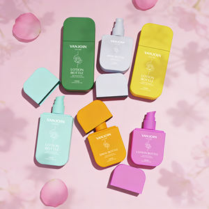 Envases de Plástico Vacíos de Lujo de 100 ml y 150 ml, Cuadrados, Esmerilados, para Cosméticos, Base de Maquillaje, Crema, Suero, Loción, <span class=keywords><strong>con</strong></span> Bomba y Logotipo Personalizado - Product Image 6