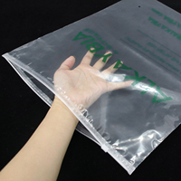 Sacs en plastique à fermeture éclair scellés en plastique transparent de qualité supérieure
