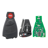 XNRKEY 2/3/4 Tasten 315/433 MHz Fernbedienung Autoschlüssel für Mercedes Benz Klasse CL MB W204 W203 W211 W208 1996-2005 NEC B C E ML S CLK