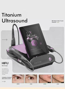 Professionele 3-in-1 huidverstrakking, anti-wallen, lichaamsafslanking, dubbele handgreep, desktop, hoge intensiteit gefocusseerde <span class=keywords><strong>ultrasound</strong></span> 7D - Product Image 4