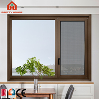 Ventanas Francesas Modernas de Aluminio de Gran Tamaño, Certificación Energy Star, Aislamiento Térmico, Protección Contra Huracanes