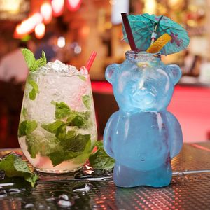 Tasse à cocktail créative à l'envers Verres à martini Verre à vin Jus de jus Restaurant <span class=keywords><strong>Cuisine</strong></span> Sashimi Conteneur à glace sèche Loisirs - Product Image 4