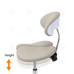 Silla de Asiento Ergonómica de Acero de Alta Calidad para Asistente Dental, Taburete para Dentista - Product Image 3