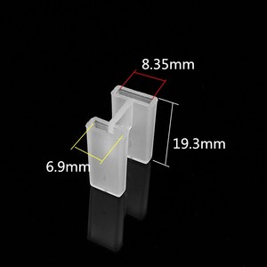 <span class=keywords><strong>Manchon</strong></span> de protection transparent moulé par injection <span class=keywords><strong>pour</strong></span> cordon d'alimentation d'équipement électrique industriel à trois broches - Product Image 2