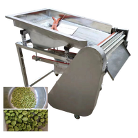 Machine automatique d'élimination de la coquille de haricot vert Éplucheur de haricot vert Éplucheur de haricot vert Machine à décortiquer les pois verts