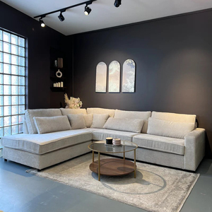 Sofá Cama de 3 Plazas de Buena Calidad, Estilo Poem, Función Reclinable, Reposabrazos Acolchados, para Espacios Pequeños, Apartamento, 2360, Forma de L, 2360, 2360 - Product Image 6