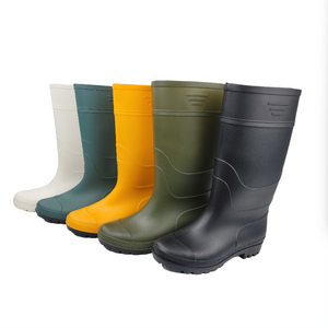 Stivali da <span class=keywords><strong>Uomo</strong></span> in PVC Impermeabile Marrone, Resistenti e Adatti per Cantieri, Lavori di Sanificazione e Operazioni all'Aperto - Product Image 4