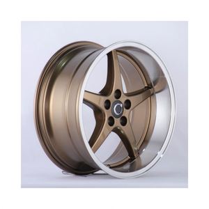 ขอบล้อรถยนต์สีเงินขนาด18นิ้ว PCD 5*108สำหรับ Volvo TRD Type R การไหลของเฟอร์รารี Rizo Sport maons สีน้ำเงิน - Product Image 5