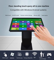 Kiosque tactile sur pied de haute qualité de 18,5 pouces Android/Windows Points tactiles pour restaurant Café Orientation