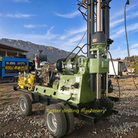 Foreuse rotative diesel Xy-44A à haute efficacité pour les chantiers de construction de puits d'eau Portable nouvel état 300m électrique