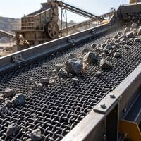 Impactbestendige stalen draadgaas mijnbouwaccessoires, metalen gaasrollen, trommelschermfilternet, zand- en grindzeef