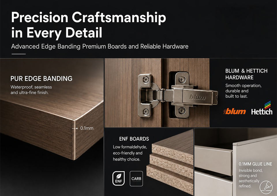 Solid Wood Texture Kitchen Cabinets Modern Stone Pattern Island Modular ...