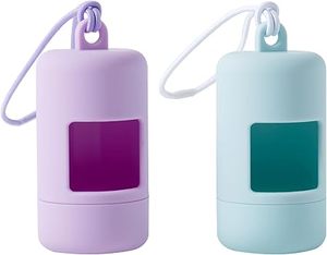 Huamaohengchun - Dispensador de Bolsas para Excrementos de Perro para Correa, Dispensador Portátil de Plástico Ligero con Lazo Elástico, Bolsa Resistente para Desechos de Mascotas - Product Image 2