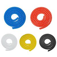 Superbsail - Organizador de Cables de Silicona de 1 m, Protector de Cables en Espiral, Tubo Protector para Patinetes Eléctricos XIAOMI M365 PRO