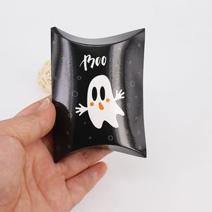 Embalaje Regalo Cajas de papel Fantasma Calabaza Calavera <span class=keywords><strong>Hulk</strong></span> Dibujos animados Cajas de dulces divertidas Cajas de almohada de papel de Halloween para decoración de Halloween - Product Image 2