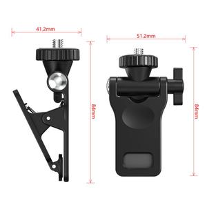 Envío rápido 1/4 Tornillo Luz de relleno universal Clip para Teléfono Celular Videoconferencia Laptop PC Clip externo - Product Image 6