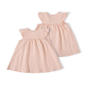 Abiti per <span class=keywords><strong>Neonati</strong></span> in Mussola Personalizzati Vestiti Estivi per Bambina Abito Casual <span class=keywords><strong>Unisex</strong></span> in Puro Cotone 100% per Foto - Product Image 4