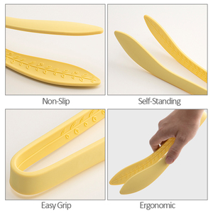 Pinzas de Cocina de Silicona Resistentes al Calor, Antiadherentes, para Freír, Servir Ensaladas, Pinzas para Barbacoa, para <span class=keywords><strong>el</strong></span> Hogar - Product Image 2