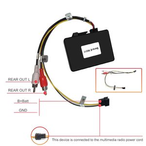 Fiber optik kutu dekoder çoğu otobüs tabanlı sistemler için kafa ünitesi değiştirme araba Stereo radyo - Product Image 3
