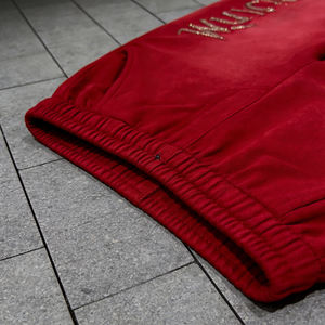 Pantalon de survêtement baggy Y2K de luxe pour homme Stone - Coton de haute qualité, délavage vintage, coupe décontractée à jambe large - Product Image 3