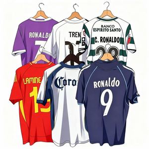 FC Style Home Soccer Jersey 2024/25 <b>Ronaldo</b> #7 Inspired Short Sleeve 100% Polyester Quick Dry Breathable Football <b>Shirt</b> - Product Image 2