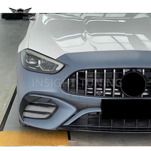 Diffuseur de pare-chocs de voiture neuf en plastique PP de haute qualité avec clips 2022-2023 pour <span class=keywords><strong>Classe</strong></span> C W206 à <span class=keywords><strong>AMG</strong></span> - Product Image 4