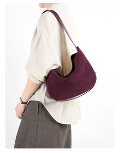 Nouveauté 2026 : Sacs à bandoulière et sacs à main en cuir véritable vintage pour femme, sac boulette grande capacité, sac sous le bras pour femme - Product Image 1