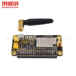 Carte d'extension LoRa Hongwei Micro Raspberry Pi SX1268 433/470/868/915MHz Module sans fil GPIO à monter - Product Image 1