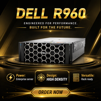Server Dell R960 4U dengan CPU Intel Xeon, Dirancang untuk Basis Data Dalam Memori, Analisis Real-Time & Inferensi AI
