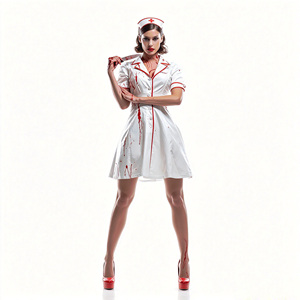 <span class=keywords><strong>Disfraz</strong></span> <span class=keywords><strong>de</strong></span> Enfermera Sangrienta <span class=keywords><strong>para</strong></span> <span class=keywords><strong>Mujer</strong></span> - Vestido <span class=keywords><strong>de</strong></span> Enfermera Zombi Aterrador con Sombrero, Atuendo <span class=keywords><strong>de</strong></span> Cosplay <span class=keywords><strong>de</strong></span> Terror <span class=keywords><strong>para</strong></span> Fiesta <span class=keywords><strong>de</strong></span> Halloween y Carnaval - Product Image 1
