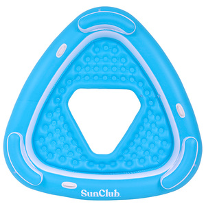 대형 풍선 수영장 플로트 3 인용 물 떠 다니는 섬 뗏목 날려 - Product Image 2