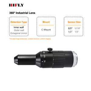 Lente de Inspección Interna de 360 Grados para Visión Artificial, Montura C, 2/3 WD=2.7-70, <span class=keywords><strong>Lentes</strong></span> <span class=keywords><strong>Industriales</strong></span> - Product Image 2