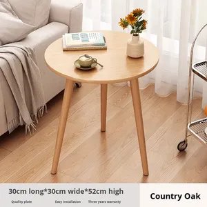 Soporte de <span class=keywords><strong>TV</strong></span> Moderno Extensible de <span class=keywords><strong>Madera</strong></span> para Apartamentos Pequeños, <span class=keywords><strong>Mueble</strong></span> de Almacenamiento con Base, Color <span class=keywords><strong>Madera</strong></span> Natural, Compatible con <span class=keywords><strong>TV</strong></span> de 35-39 Pulgadas - Product Image 6