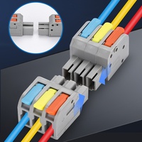 Connecteur rapide enfichable mâle-femelle, terminal de câblage, outil d'accueil de câbles de type push, série DF2604D, fabriqué en Chine
