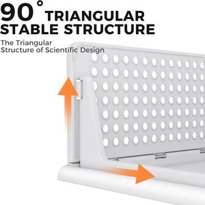 <b>Storage</b> Rack Wardrobe <b>Storage</b> Rack <b>Storage</b> Basket Layered Partition <b>Drawer</b>-type <b>Stackable</b> Wardrobe Organizer - Product Image 5